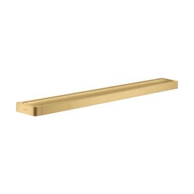 AXOR Universal SoftSquare Towel Bar 32'' in Brushed Gold Optic