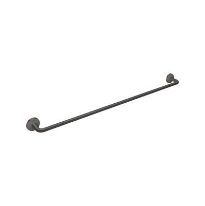 AXOR Universal Circular Towel Bar, 30'' in Brushed Black Chrome by Axor