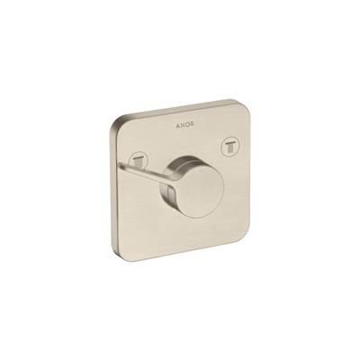 AXOR ONE Showerhead Diverter Trim in Brushed Nickel by Axor