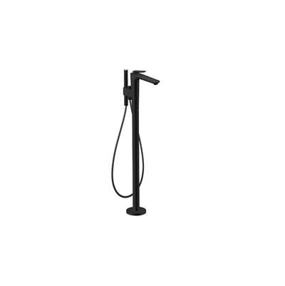 AXOR Citterio C Freestanding Tub Filler Trim with 1.75gpm Handshower in Matte Black