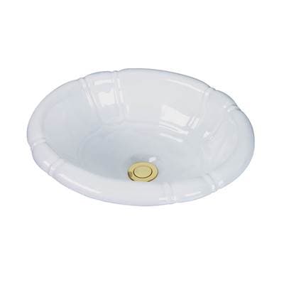 Barclay Sienna Drop in Bowl - White by Barclay