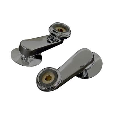 Barclay Swivel Arm Connectors for Wall Mount Faucet,pair Chrome - Polished Chrome by Barclay