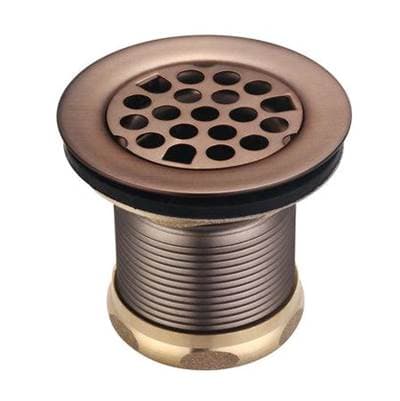 Barclay Bar Sink Drain 2'' with Steel Grid - Oil Rubbed Bronze by Barclay