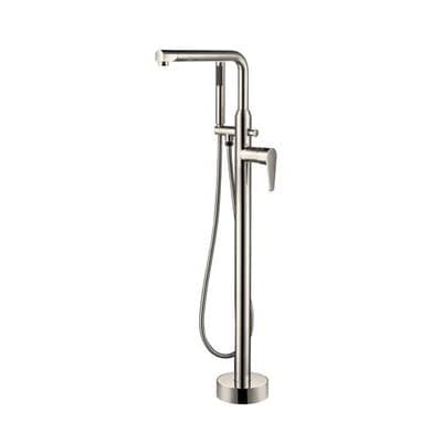 Barclay Jansen Freestanding Faucet (brass),w/handshower,bn - Brushed Nickel by Barclay