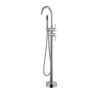 Barclay Elora Freestanding Faucet (brass),w/handshower,bn - Brushed Nickel by Barclay