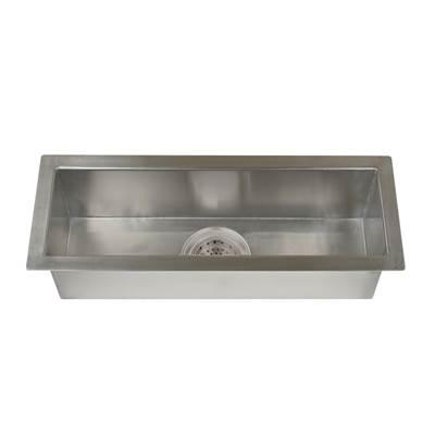 Whitesboro 23'' Zero Radius SS Trough Sink by Barclay