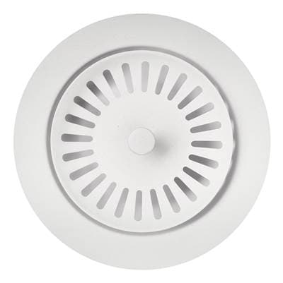 Blanco Color-coordinated Metal Disposal Flange - White by Blanco
