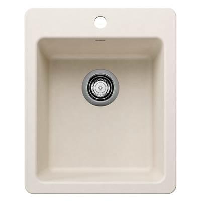 Liven SILGRANIT 17'' Dual Mount Bar Sink - Soft White by Blanco