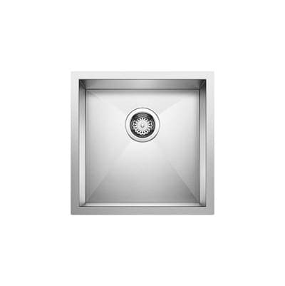 Blanco Quatrus R0 17'' Stainless Steel Undermount Bar Sink - Satin Polish by Blanco