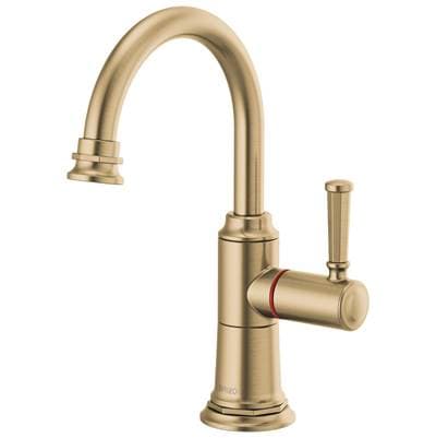 Brizo Rook Instant Hot Faucet with Arc Spout - Luxe Gold by Brizo