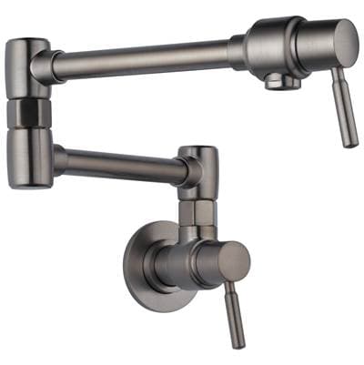 Brizo European Linear Wall Mount Pot Filler - Luxe Steel by Brizo