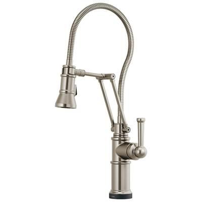 Artesso SmartTouch Articulating Kitchen Faucet With Finished Hose by Brizo