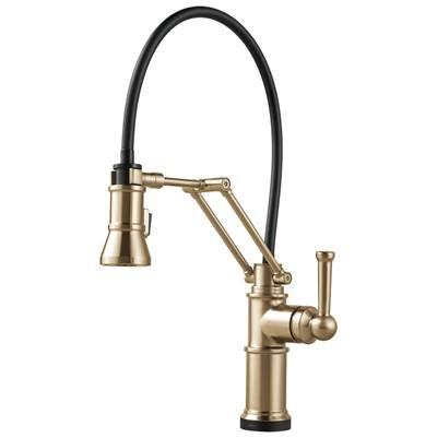 Artesso Single Handle Articulating Kitchen Kitchen Faucet with SmartTouch Technology by Brizo