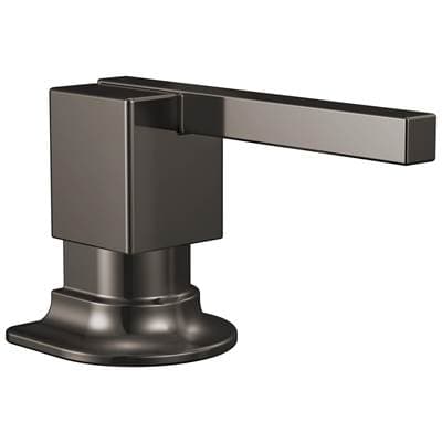 Brizo Frank Lloyd Wright Soap/lotion Dispenser - Brilliance Black Onyx by Brizo