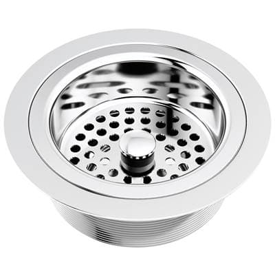 Brizo Other Kitchen Sink Flange with Strainer - Chrome by Brizo