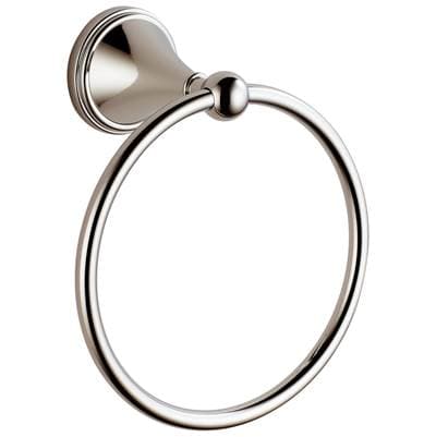Brizo Traditional Towel Ring - Polished Nickel by Brizo