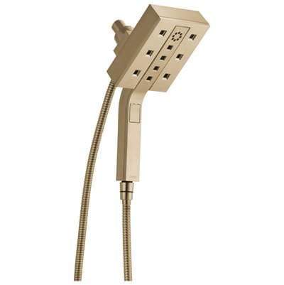 Brizo Other Linear Square H2okinetic<sup></sup> Multi-function Hydrati 2|1 Shower - Luxe Gold by Brizo