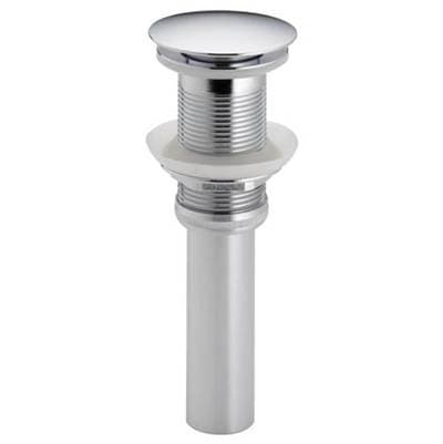 Brizo Other Push Button Pop-up Without Overflow - Luxe Steel by Brizo