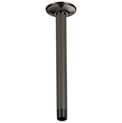 Brizo Other 10'' Ceiling Mount Shower Arm and Round Flange - Brilliance Black Onyx by Brizo