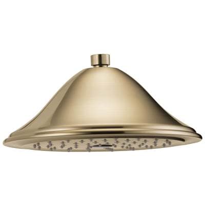 Brizo Traditional Round Raincan Showerhead - Luxe Gold by Brizo
