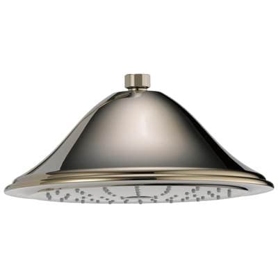 Brizo Traditional Round Raincan Showerhead - Polished Nickel by Brizo