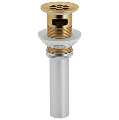 Brizo Other Grid Strainer with Overflow - Polishedgold by Brizo