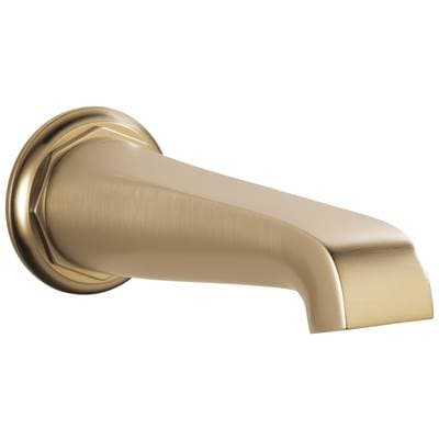 Brizo Rook Non-diverter Tub Spout - Luxe Gold by Brizo