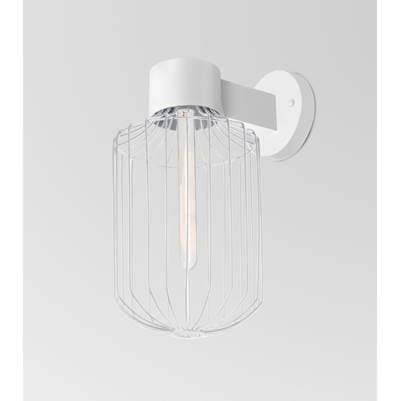 Besa Lighting Sultana Cylinder Wall Sconce, White Finish, 1X60W T8 by Besa Lighting