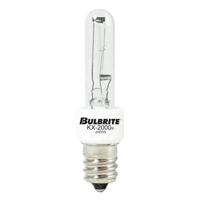 Bulbrite 20W T3 Kx2000 Clear E12 120V by Bulbrite