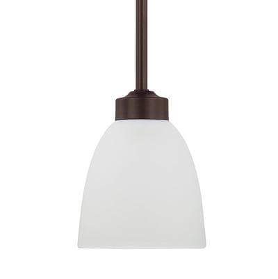 Capital Lighting 1 Light Pendant - Bronze by Capital Lighting