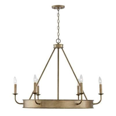 6 Light Chandelier by Capital Lighting