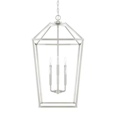 Capital Lighting 6 Light Foyer - Brushed Nickel by Capital Lighting