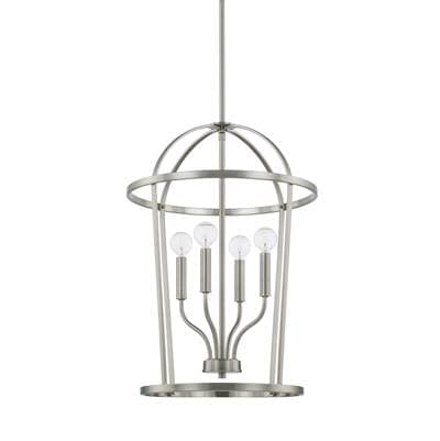 Capital Lighting 4 Light Foyer - Brushed Nickel by Capital Lighting