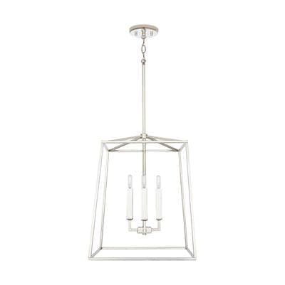 Capital Lighting Thea 4-Light Foyer - Polished Nickel by Capital Lighting