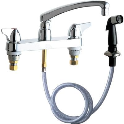 Chicago Faucets Deck Mounted Kitchen Faucet by Chicago Faucets