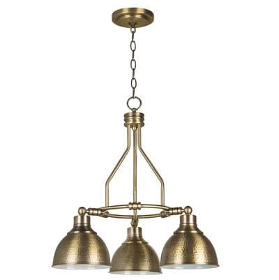 Craftmade Timarron 3 Light Down Chandelier - Legacy Brass by Craftmade