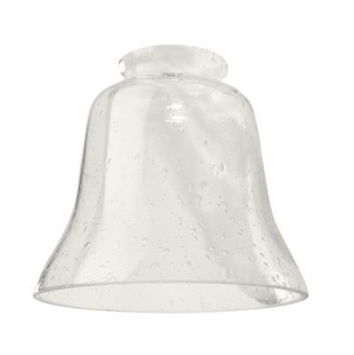 2 1/4'' Glass-Clear /Seeded, Bell by Craftmade