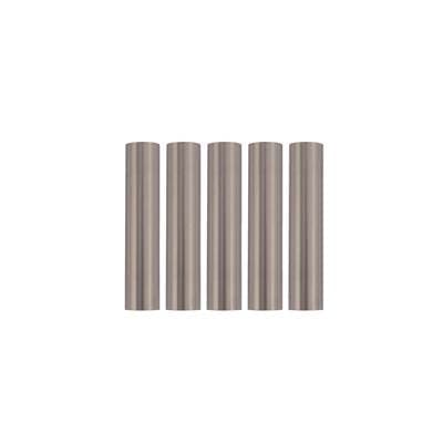 Craftmade Set of 4 Brushed Polished Nickel Candle Covers for 52936-FB or 52975-FB(fixture Not... by Craftmade