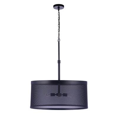 Craftmade Mesh 4 Light Pendant in - Flat Black by Craftmade