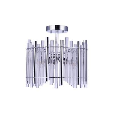 Craftmade Reveal 3 Light Semi Flush - Chrome by Craftmade