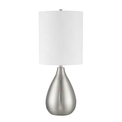 Craftmade Leri 1 Light Table Lamp - Brushed Polished Nickel by Craftmade