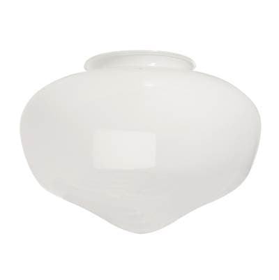 Craftmade 4'' Glass- White, Schoolhouse by Craftmade
