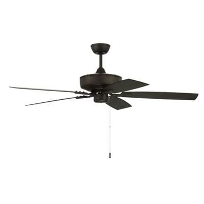 Craftmade Outdoor Pro Plus 52 52'' 5-Blade Indoor/outdoor (wet) Ceiling Fan in Espresso W/ Matte... by Craftmade