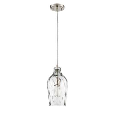 Craftmade 6.63'' 1 Light Mini Pendant - Brushed Polished Nickel by Craftmade