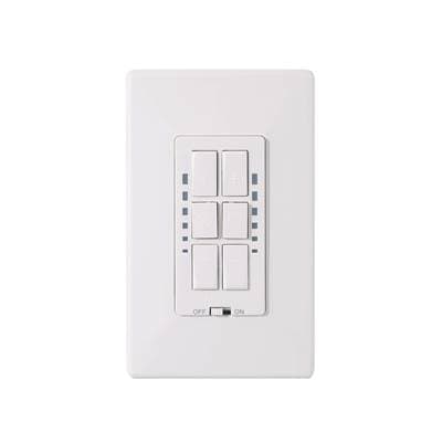 Craftmade Smart Wifi Fan and On/off Dimmer Switch Wall Control by Craftmade
