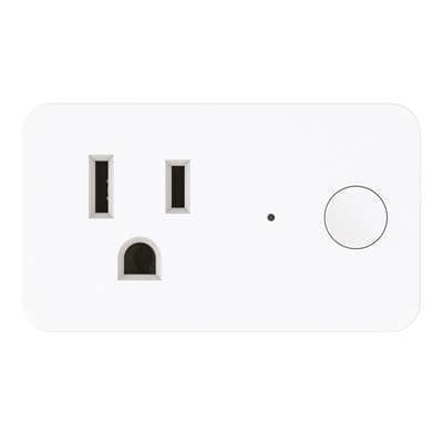 Craftmade Smart Wifi On/off Indoor Wall Plug by Craftmade