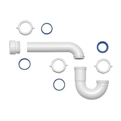 Dearborn Brass P-trap 1-1/2 X 1-1/2 White Plastic Pipe Boxed by Dearborn Brass