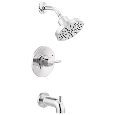 Delta Faucet NicoliE Monitor 14 Series H2Okinetic Tub and Shower - Chrome