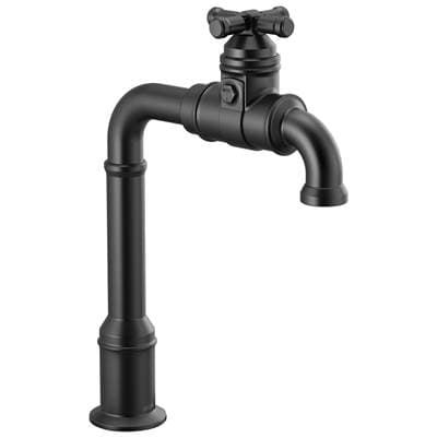Delta Faucet BroderickE True Bar Kitchen Faucet - Matte Black