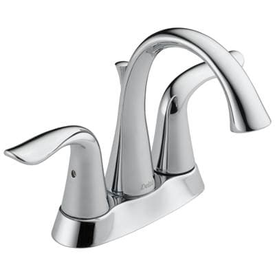 Delta Faucet Lahara Two Handle Tract-Pack Centerset Bathroom Faucet - Chrome